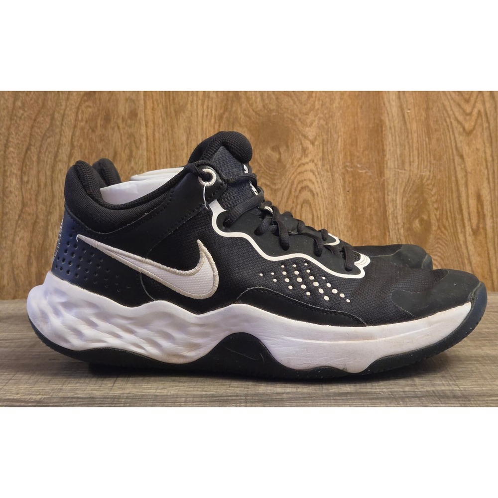 Nike Fly By Mid 3 Basketball Shoes Mens‎ Size 9 Black White